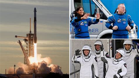 Stuck astronauts Sunita Williams and Butch Wilmore welcome Crew-10 to ...