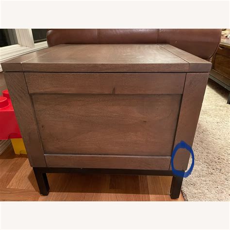 Crate & Barrel Tucker Side Trunk/end Table - AptDeco