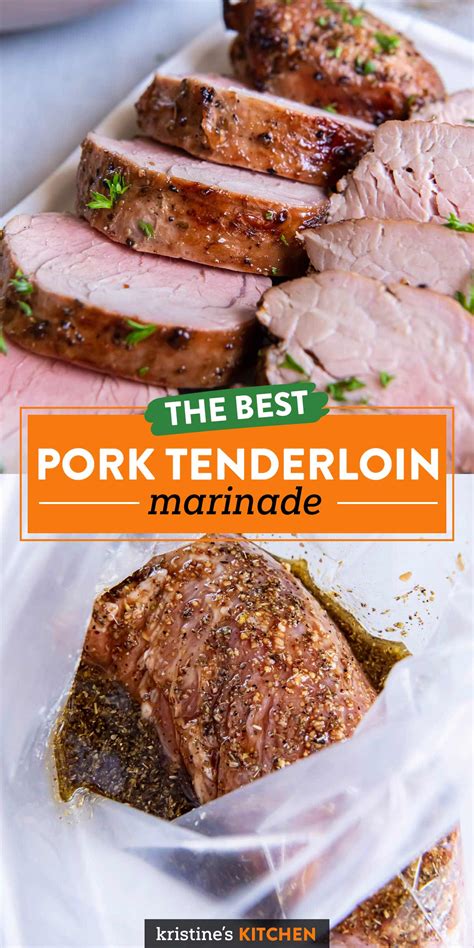 Pork Tenderloin Marinade Recipe - Kristine's Kitchen