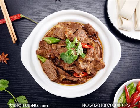 牛肉煲美食菜品高清摄影图片_大图网图片素材