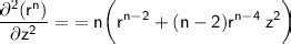Prove that div grad r^n = n(n+1) r^n-2 - Brainly.in