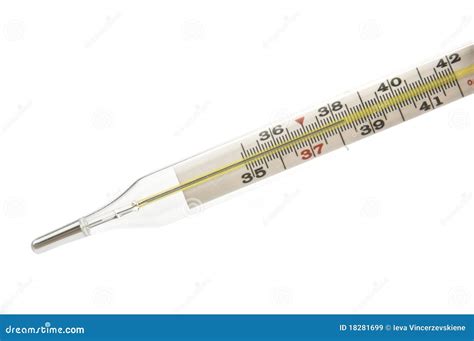 Medical Thermometer Showing Fever Stock Image - Image of medicine ...