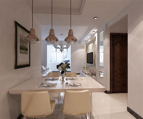 天健时尚空间86平米现代法式风格三居室装修效果图-莫川装饰