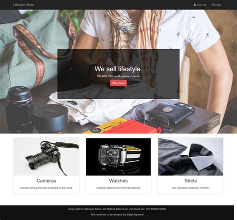 Image result for HTML Projects with Source Code Online Shopping