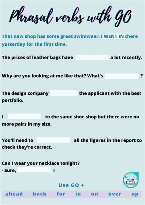 Go ESL Worksheet 的图像结果