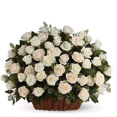 Send White Roses Big Basket Online in Kerala Same Day Delivery