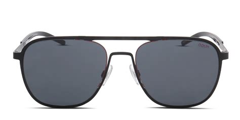 Hugo Boss 1001/S/SAM black frame with smoke lenses. Lenses provide 100% ...
