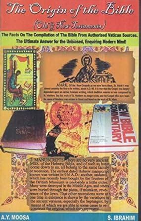 Amazon.in: Buy ORIGIN OF THE BIBLE (Old And New Testament) Book Online ...