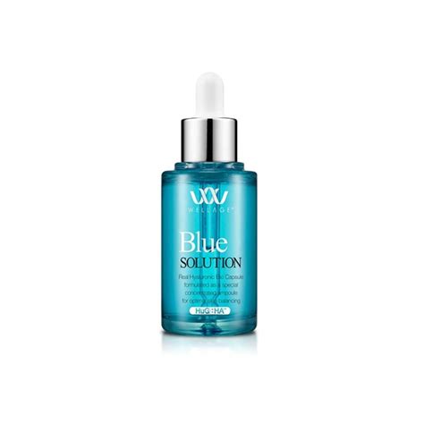 Buy WELLAGE Real Hyaluronic Blue Solution Moisture Ampoule 45ml 1.52 fl ...