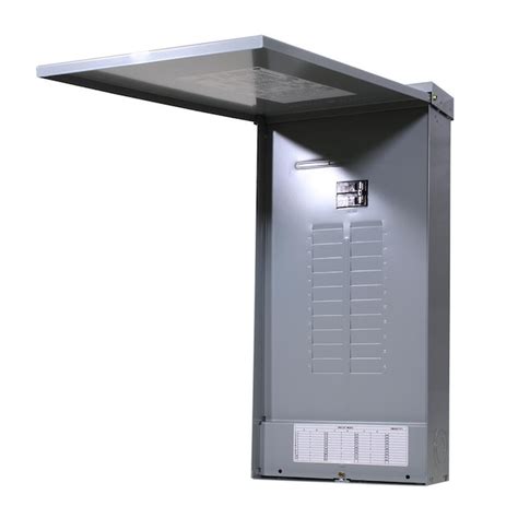 GE PowerMark Gold 100-Amp 20-Spaces 20-Circuit Outdoor Main Breaker ...