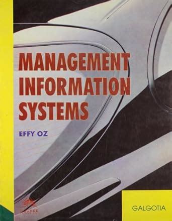 Buy Management Information Systems Book Online at Low Prices in India ...