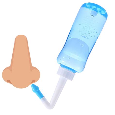 Buy Toma Nasal Cleaner Nasal Nose Wash Bottle 300ml Clean Irrigator ...