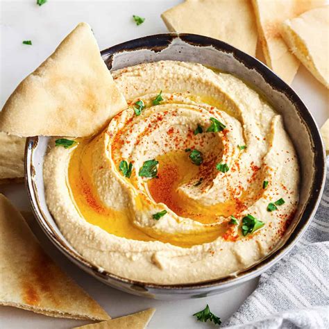 Home Made Hummus - Homemade Ftempo