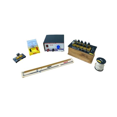 To determine the unknown resistance of given wire using meter bridge ...