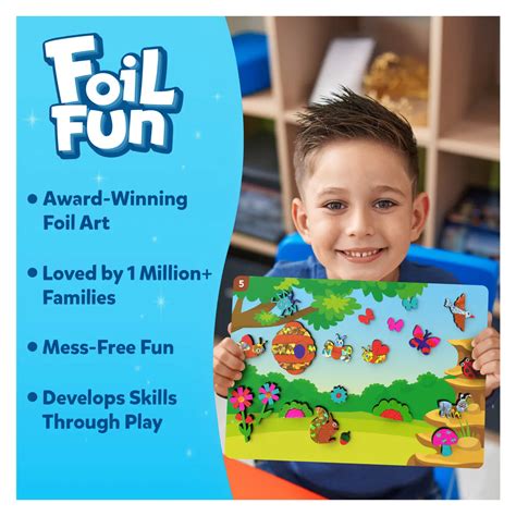 Buy Bugs & Butterflies Foil Fun Art Kit Online