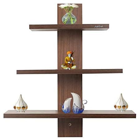 Anikaa Amara Engineered Wood Wall Decor Shelf/ Wall Shelves/ Book Shelf ...
