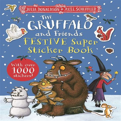 The Gruffalo And Friends Festive Super Sticker Book — Toycra