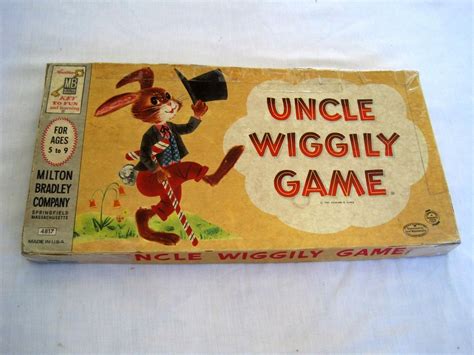 Vintage 1961 Milton Bradley Uncle Wiggly Board Game Complete Set | #1813231390