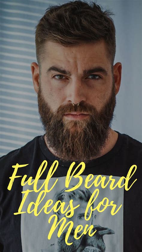 10 attractive and trendy full beard styles for men – Artofit