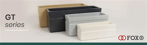 YUCCABE ITALIA FOXB GT 36 INCH Rectangle Pots for Plants Highly Durable ...