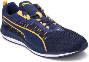 PUMA Puma Unisex Navy Blue Flare 2 Dash Shoes Running Shoes For Men ...