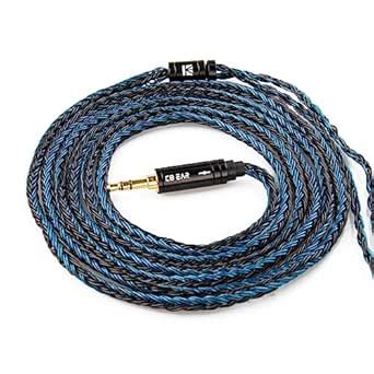 2M Long MMCX in Ear Monitor Cable, KBEAR ST16 Plus IEM Earphones Cable ...