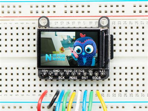 Adafruit 1.14" 240x135 Color TFT Display + MicroSD Card Breakout - ST7 ...