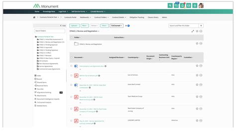 HighQ features: automated legal service request and collaborative ...