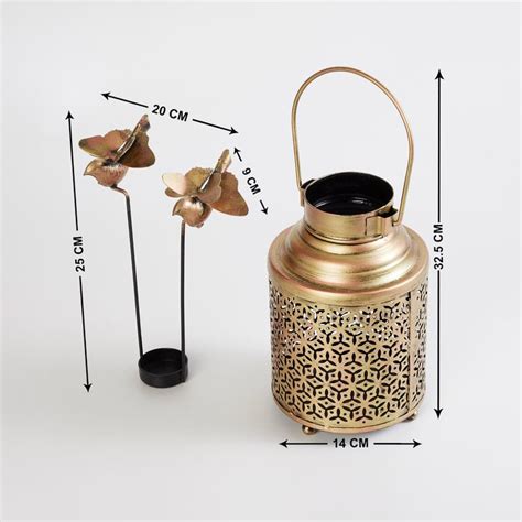 Buy Corsica Mystic India Metal T-Light Holder with Birdie Candle Stick ...