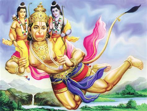 Tallenge Hanuman Paintings Collection Sri Ram; Lakshman and Hanuman ...