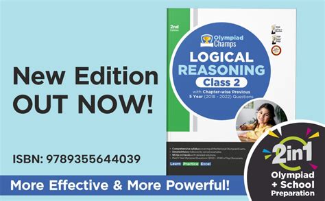 Buy Olympiad Champs Logical Reasoning Workbook Class 2 with 5 Mock ...