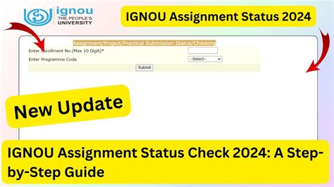 Rezultat imagine pentru Assignment Status IGNOU Check