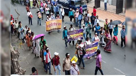 ডিএ-র দাবিতে অভিষেকের বাড়ির সামনে দিয়ে মিছিল, বেনজির দৃশ্যের সাক্ষী ...