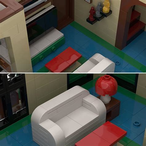 Buy PHYNEDI Modular Building New Orleans Seafood Restaurant Bricks ...