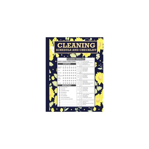 Cleaning Schedule and Checklist: Daily weekly and | Ubuy India