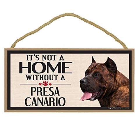 Buy Wood Breed Sign, Presa Canario Online at Low Prices in India ...