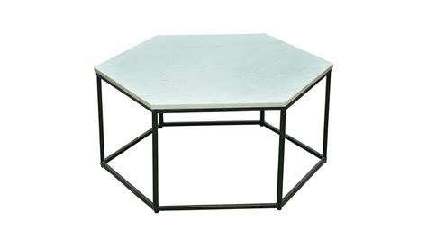 Buy Coffee Tables | Lucite hexagonal Coffee Table | Shop at The Purple ...