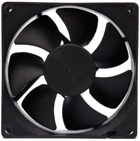 Electronic Spices DC 12V 3.5'' INCH Cooling Fan for PC Case, CPU Cooler ...