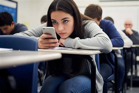 Students Spend A Third Of Their School Day On Their Smartphone, Study Says