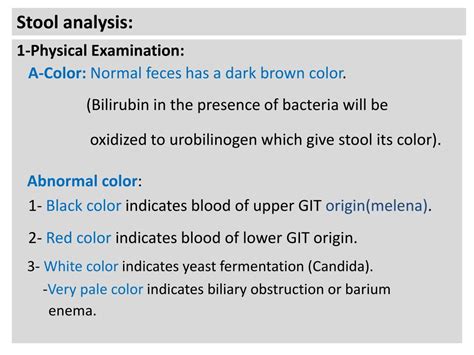 Image result for Stool Analysis Procedure