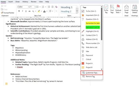 Image result for OneNote Tags