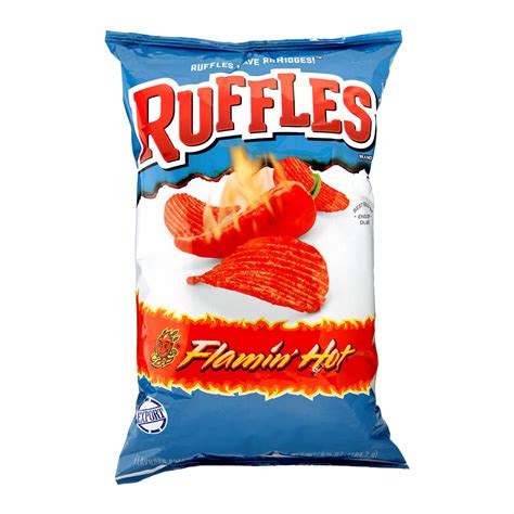 Ruffles Potato Chips Flamin Hot 6.5 Oz | Sharjah Co-operative Society