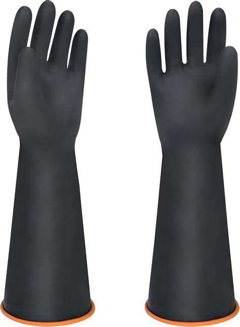 Nobgum XL Latex Chemical Resistant Gloves: Reusable, Heavy India | Ubuy