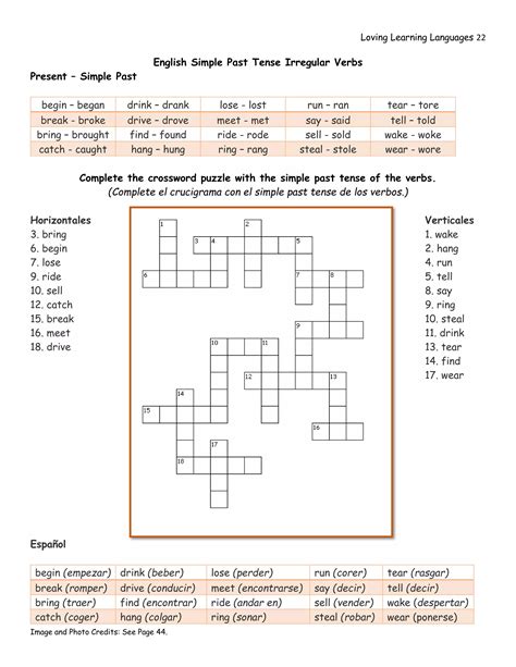 Inglés Para Hispanoblantes: English Simple Past Tense Irregular Verbs | PDF