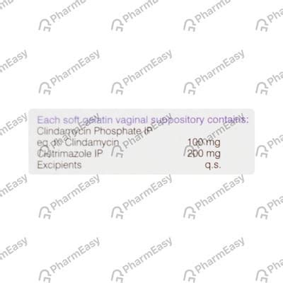 Clenol 3d Strip Of 3 Vaginal Suppositories: Uses, Side Effects, Price ...