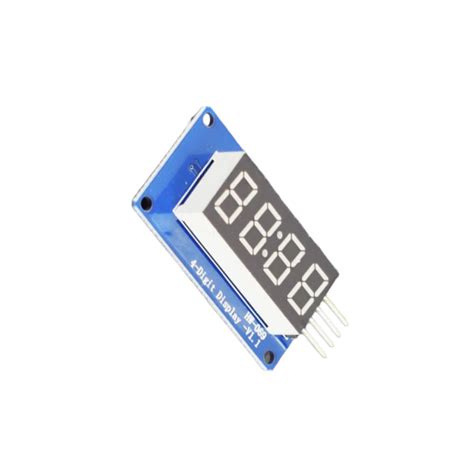 TM1637 4-Digit 7-Segment Display Module – Arduino & Raspberry Pi – REES52