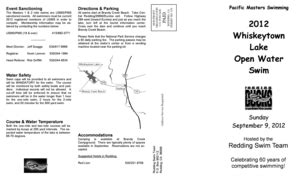 Fillable Online 2012 Whiskeytown Event Sheet - Masters.pdf - TeamUnify ...