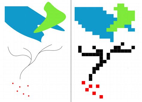 Vector and Raster Data Model 的图像结果