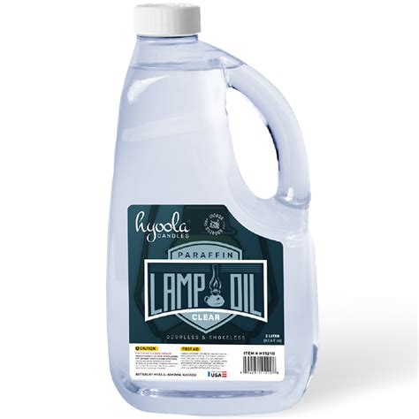 Hyoola Odorless Indoor & Outside Liquid Paraffin Lamp Oil, Clear, 2 ...