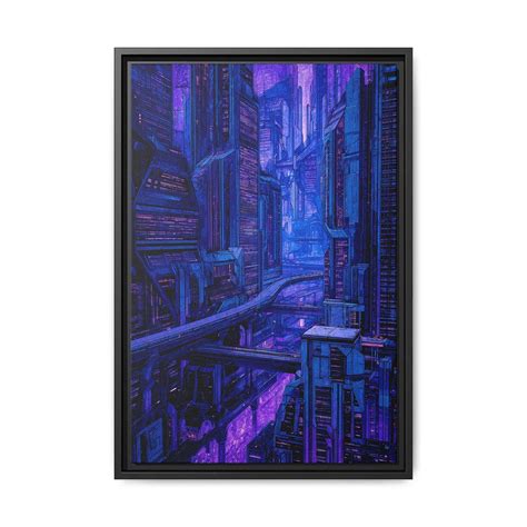 Buy Anime Wall Art - TERMINAL DOGMA - Cyberpunk Wall Decor - Framed ...